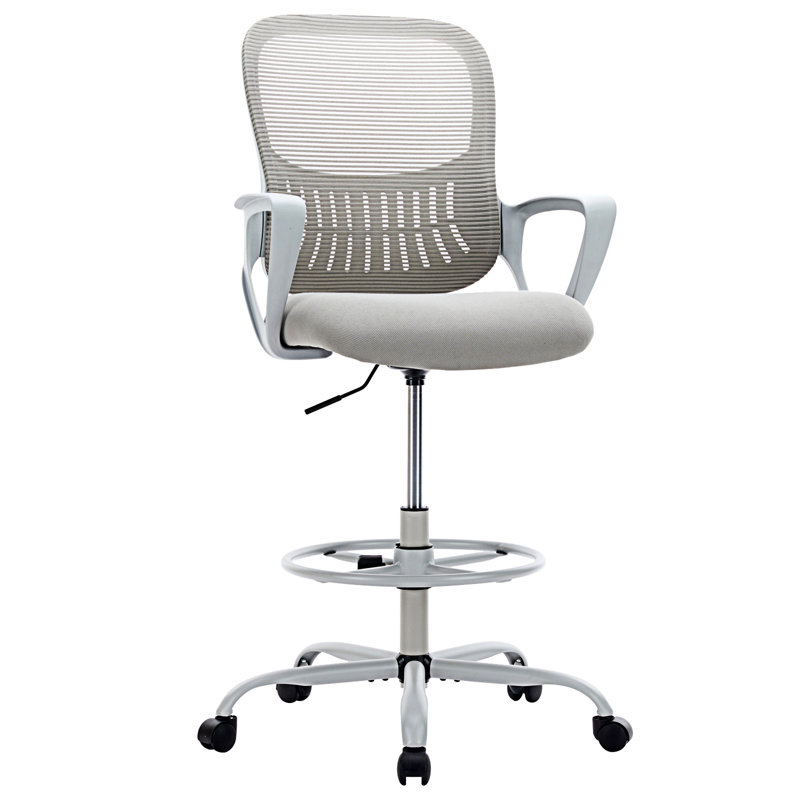 Inbox Zero Sweetcrispy Ergonomic Drafting Chair Tall Standing Desk Office Chair Wayfair